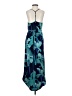 Ann Taylor LOFT 100% Polyester Tropical Blue Casual Dress Size XS - photo 2