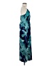 Ann Taylor LOFT 100% Polyester Tropical Blue Casual Dress Size XS - photo 4