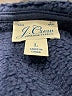 J.Crew 100% Polyester Blue Fleece Size L - photo 6