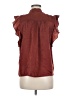 Blu Pepper 100% Polyester Burgundy Sleeveless Blouse Size M - photo 2