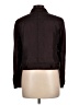 Donna Karan New York 100% Silk Brown Burgundy Jacket Size 10 - photo 2