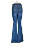 SPANX Chevron-herringbone Blue Jeans Size M - photo 2