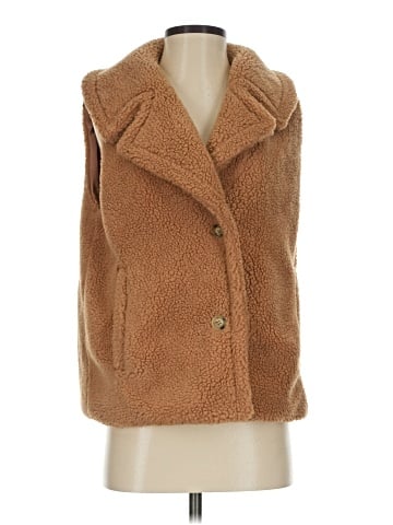 Ann Taylor Faux Fur Vest (view 1)