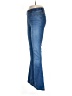 SPANX Chevron-herringbone Blue Jeans Size M - photo 5