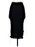 Aqua 100% Cotton Black Formal Skirt Size XS - photo 2