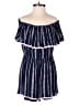 Lulus 100% Rayon Polka Dots Blue Romper Size S - photo 1
