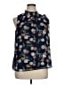 Daniel Rainn 100% Polyester Blue Sleeveless Blouse Size XL - photo 1