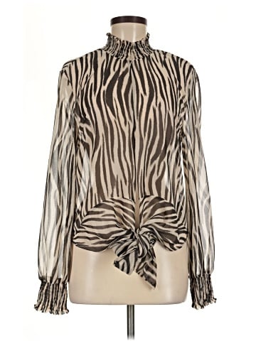 Olivaceous Long Sleeve Blouse (view 1)