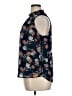 Daniel Rainn 100% Polyester Blue Sleeveless Blouse Size XL - photo 5