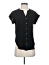 Blu Pepper Black Short Sleeve Blouse Size S - photo 1