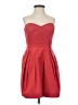 Shoshanna Hearts Red Cocktail Dress Size 0 - photo 1