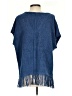 Purejill Blue Poncho Size S - photo 2