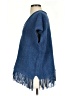 Purejill Blue Poncho Size S - photo 5
