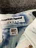American Apparel Tie-dye Blue Shorts Size 26 waist - photo 3