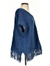 Purejill Blue Poncho Size S - photo 4