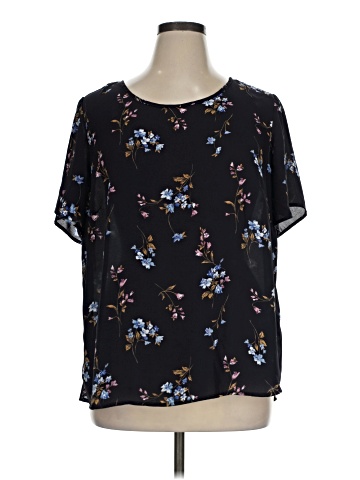 PREMISE Short Sleeve Blouse (view 1)