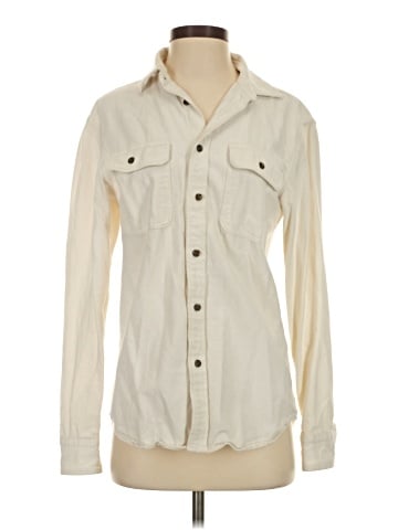 Banana Republic Factory Store Long Sleeve Button-Down Shirt (view 1)