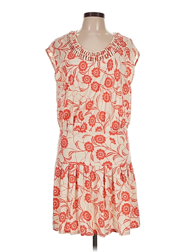 Pre-owned Leifnotes Casual Dress In Orange