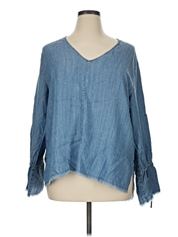 Rails 3/4 Sleeve Blouse (view 1)