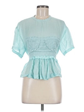 Ulla Johnson Short Sleeve Blouse
