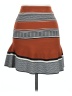 Sandro Stripes Brown Casual Skirt Size Lg (3) - photo 2
