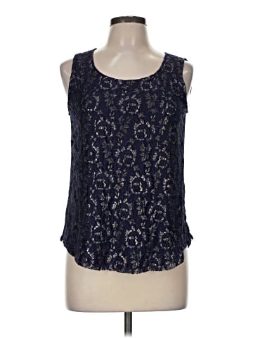 Blu Pepper Sleeveless Blouse (view 1)