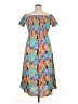 Assorted Brands 100% Polyester Tropical Blue Cocktail Dress Size L - photo 2
