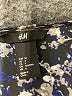 H&M 100% Polyester Print Blue Cocktail Dress Size 6 - photo 7