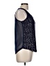 Blu Pepper 100% Polyester Blue Sleeveless Blouse Size M - photo 4