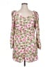 Vero Moda Floral Pink Casual Dress Size XL - photo 1