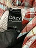 DAZY Plaid Red Casual Pants Size L - photo 7