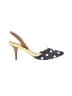 Sam Edelman Polka Dots Yellow Heels Size 6 1/2 - photo 1