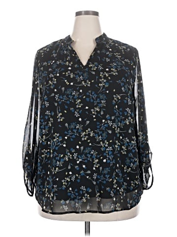 Papermoon 3/4 Sleeve Blouse (view 1)