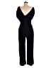 Assorted Brands Solid Black Jumpsuit Size M - photo 2