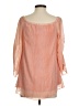H By Halston 100% Polyester Orange 3/4 Sleeve Blouse Size 0 - photo 2