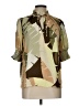 Worthington 100% Polyester Camo Green 3/4 Sleeve Blouse Size L - photo 1