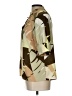 Worthington 100% Polyester Camo Green 3/4 Sleeve Blouse Size L - photo 5