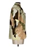 Worthington 100% Polyester Camo Green 3/4 Sleeve Blouse Size L - photo 4