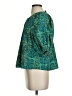 Rhode 100% Cotton Green 3/4 Sleeve Blouse Size XS - photo 5