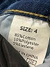 Unbranded Stripes Blue Jeans Size 4 - photo 8