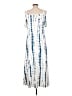 Unbranded Tie-dye Ivory Casual Dress Size L - photo 2