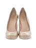 Tahari 100% Leather Tan Heels Size 6 1/2 - photo 2