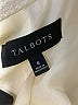 Talbots 100% Cotton Tweed Ivory Blazer Size 8 - photo 6