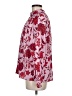 Ann Taylor Floral Red Long Sleeve Blouse Size M - photo 5