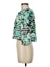 Madison Leigh Teal 3/4 Sleeve Blouse Size 8 - photo 5