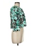 Madison Leigh Teal 3/4 Sleeve Blouse Size 8 - photo 4