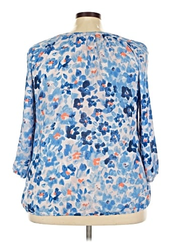 Liz Claiborne 3/4 Sleeve Blouse (view 2)