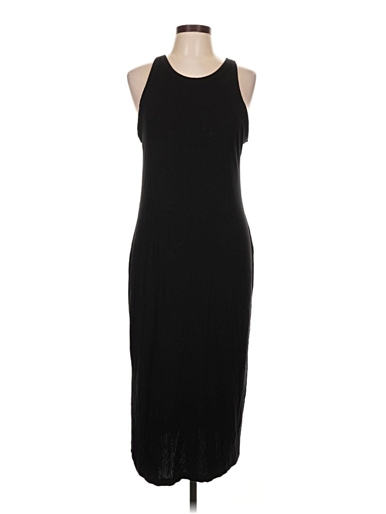 Pre-owned H&m Casual Dress In Black