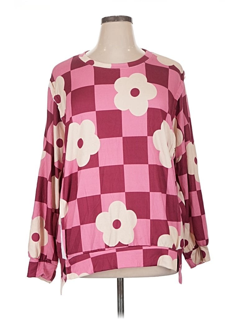 Pre-owned Cherish Long Sleeve T-shirt In Pink