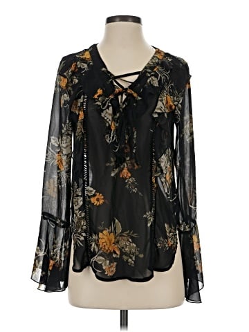 Taylor & Sage Long Sleeve Blouse (view 1)